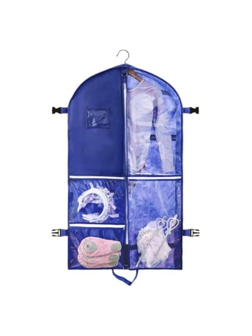 Garment Bag Dance Costume Travel Bag Clear Hanging Dress Storage Kids Girls